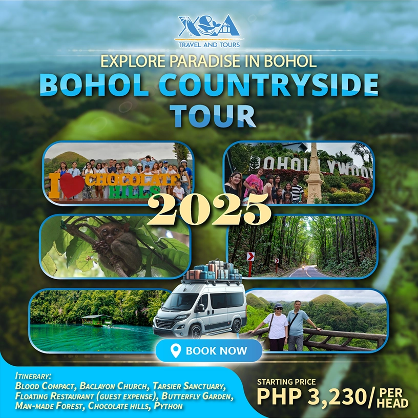 Discover the enchanting Bohol countryside!