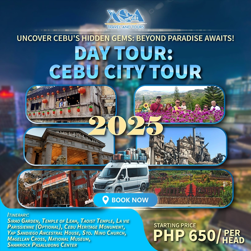 Explore the vibrant culture of Cebu with our exclusive day tour! 
